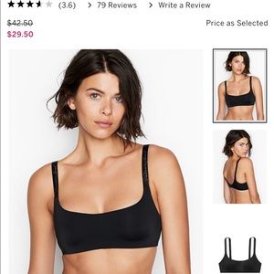Lightly Lined Wireless Scoop Bra